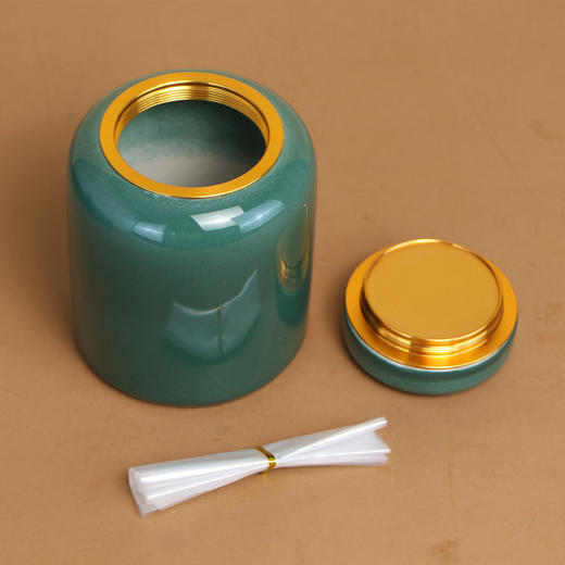 知味烤漆【小双瓷罐•绿色】168元一套/一件12套 商品图4