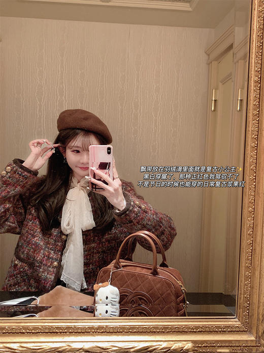 特价 M码 金蘑菇菇 月亮与玫瑰 香香羽绒系列/ 矜贵少女外套 商品图3