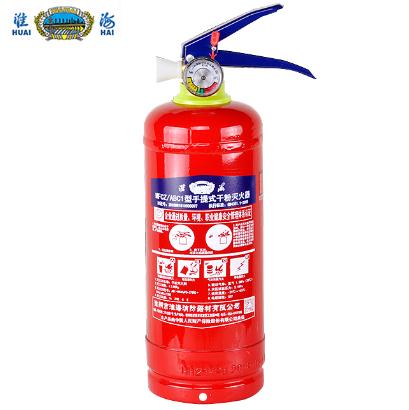 淮海干粉灭火器（1公斤）私家车使用 商品图0