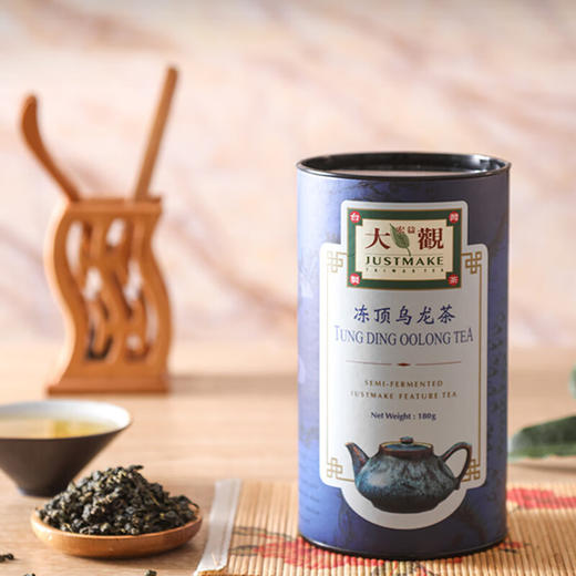 中国台湾冻顶乌龙茶居家罐180g/025596 每一口都纯正好滋味 商品图0
