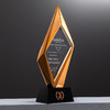 2024新款菱形树脂奖杯定制订做创意奖牌优秀企业员工年会颁奖纪念 商品缩略图7