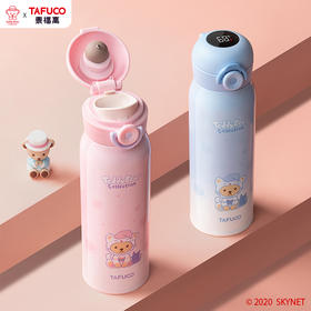 泰福高   猫咪温显弹盖杯 泰迪珍藏系列