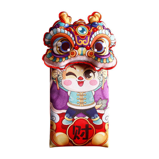 【布艺背带红包】2024龙年新款过年布艺红包袋个性创意春节新年儿童压岁钱包利是封 商品图4