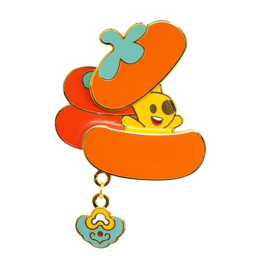 龙年系列团团双层冰箱贴 商品图5