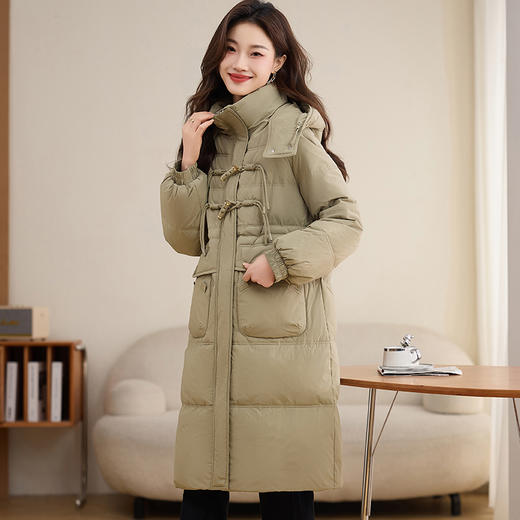 冬季新款，时尚气质长款保暖外套羽绒服HR-YBX8016 商品图3
