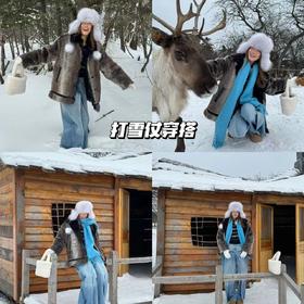 新品上身 | 打雪仗look，这样穿保暖又出片！📷