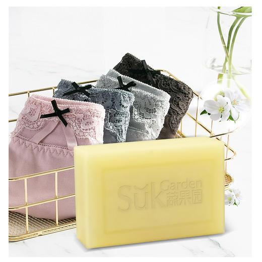 SukGarden蔬果园五月玫瑰香氛马塞皂 101g 商品图2