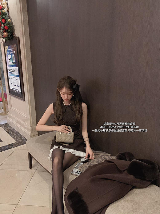 金蘑菇菇 Marie Louise万千宠爱 公主的miu丝绒裙/年会裙小礼裙 商品图3