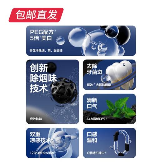 参半净澈皓齿牙膏 冰暴薄荷 120g【包邮直发】【ZB】 商品图1