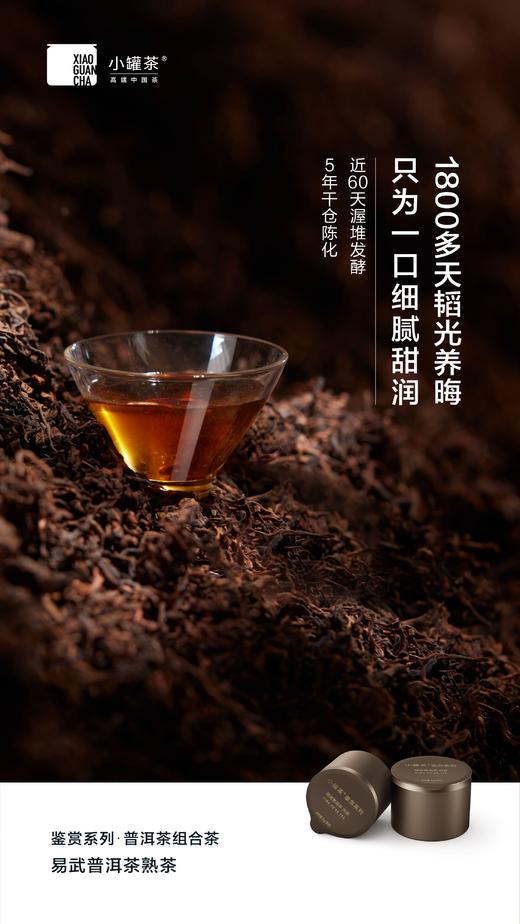 小罐茶鉴赏系列普洱茶组合茶-生普+熟普邹炳良邹老监制 商品图12
