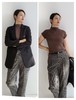 38X115新款打底磨毛立领飞机短袖 商品缩略图2