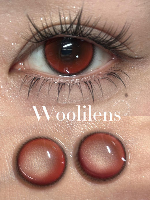 woolilens 半年抛 女巫水 直径14.5mm着色14.1mm 商品图6