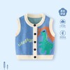 【32款 时尚百搭】婴儿马甲春秋外穿男宝宝针织小背心男秋装开衫马夹儿童网红坎肩女 商品缩略图7