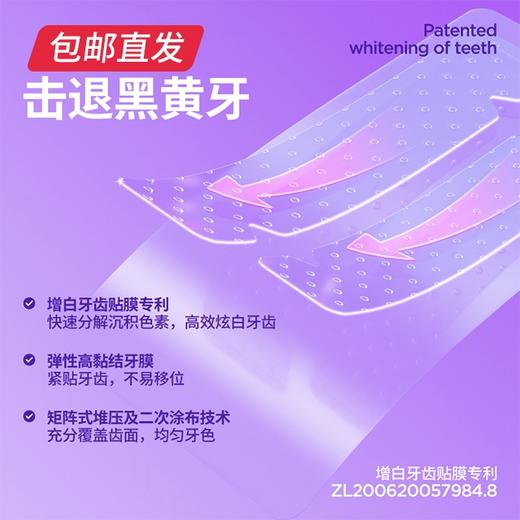 参半6D微晶炫白牙贴 10对/盒【包邮直发】【ZB】 商品图1