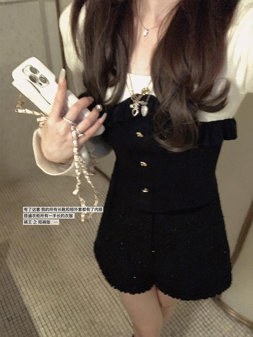 福利 金蘑菇菇 新季 迷雾玫瑰/多版本 复古千金内搭 商品图2