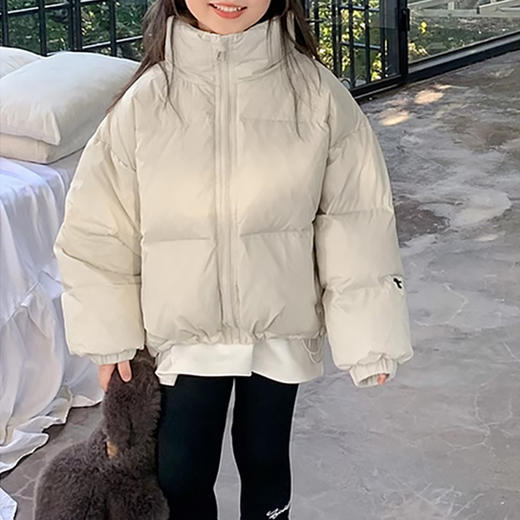 裁缝学苑TS19女童立领羽绒服纸样儿童新款短款外套童装面包服版型 商品图2