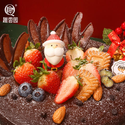 【圣诞节】圣诞奇遇-乳酪动物奶油蛋糕   可加磅数 商品图1