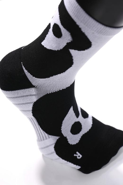 [尝新价！]严素CoolMax中筒严素耐力+运动袜跑步袜路跑马拉松 商品图3