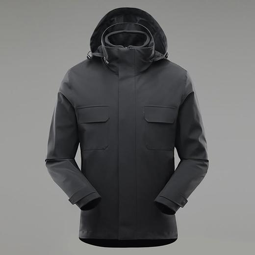 秋冬新款户外冲锋衣男女两件套三合一可拆卸防风防水登山滑雪服 商品图3