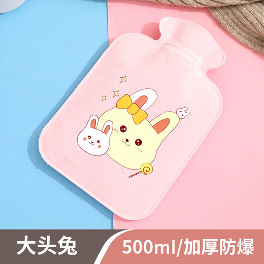 温暖冬日，趣味暖手宝，解除冷意，暖脚又暖心！毛绒热水袋，神奇注水式设计，加厚安全保护，小巧可爱适合学生使用。你的贴心伴侣！ 商品图3