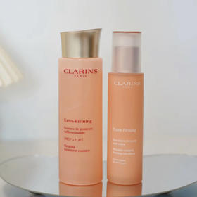 CLARINS/娇韵诗 焕颜紧致分龄弹簧水乳（水200ml+乳75ml）【香港直邮】