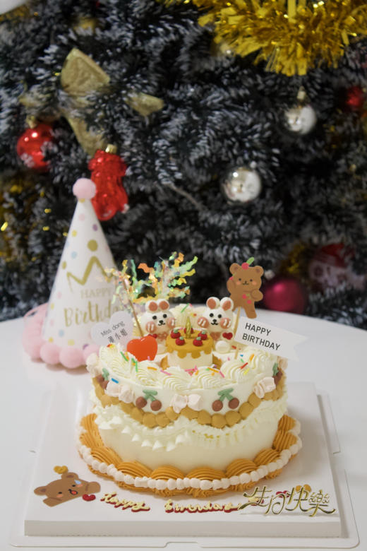 小兔子动物蛋糕 商品图2