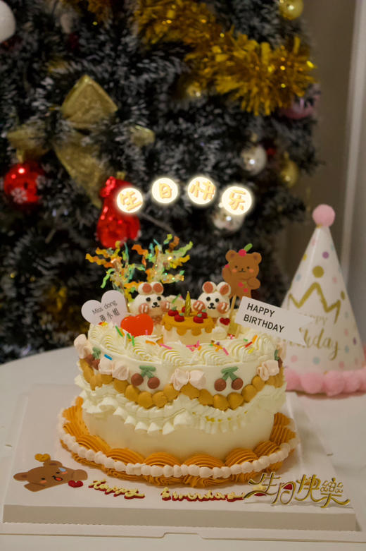 小兔子动物蛋糕 商品图0