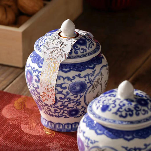 福乐安康【小双瓷罐·兰】58元/套，一件14套/约装三两到半斤 商品图5