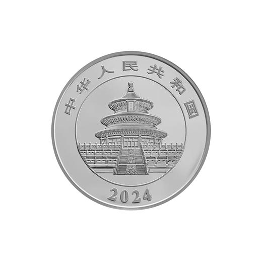 【精制币】2024年熊猫150克·1公斤幻彩银币 商品图3