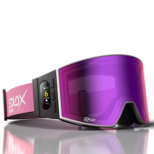 SOLOX GO2智能通讯磁吸镜片雪镜音乐对讲 商品图2