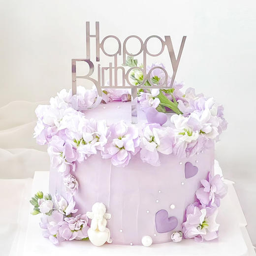 生日蛋糕 天使花语 商品图0