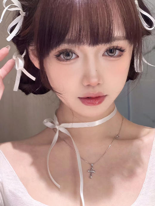 『月抛大直径』Kaylens-黄卷卷-14.5mm【月抛 0-800度 无525/575】 商品图5