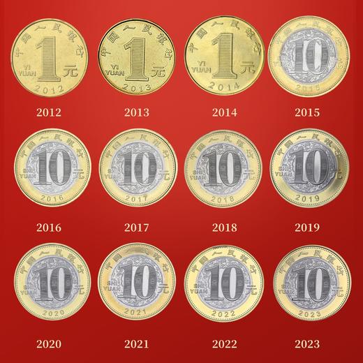 2012-2023年十二生肖纪念币珍藏套装封装版（信泰评级） 商品图4