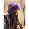 福利款~雀说毛绒韩系毛线帽女款仿兔毛加厚保暖蒙古帽百搭包头护耳雷锋帽AL 8379 商品缩略图1