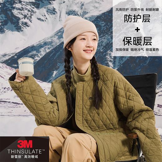 大耳鹿秋冬新款3M新雪丽棉服保暖防风防水防静电加厚冬季两件套亲子款 商品图5