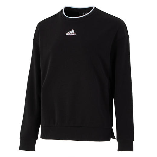 Adidas/阿迪达斯卫衣女装春季新款运动服圆领休闲套头衫H09766 商品图2