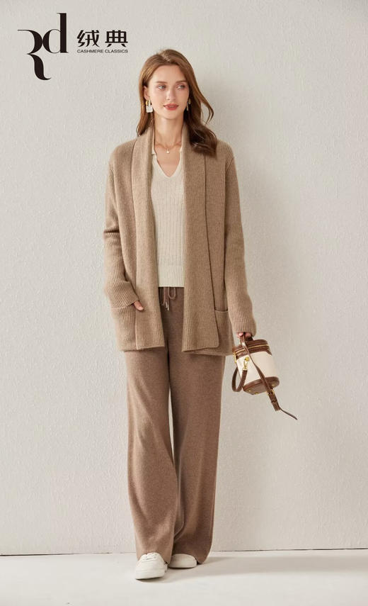 绒典元宝针外套开衫 商品图1