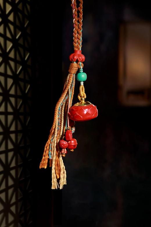 朱砂清净心莲花挂件 商品图1