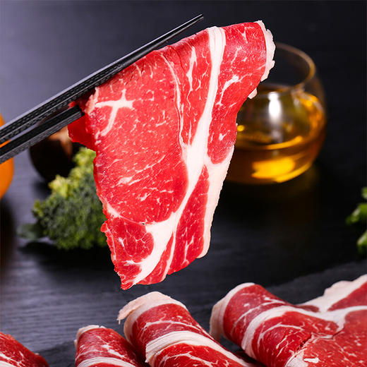天莱香牛有机牛肉片300g*4盒 火锅 炒菜 商品图1