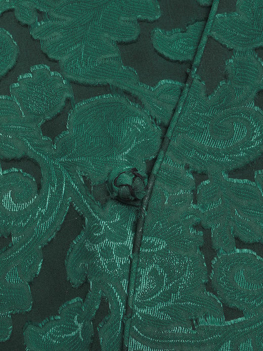 盛唐牡丹 |剪花香云纱双面穿斜襟女上衣 商品图10