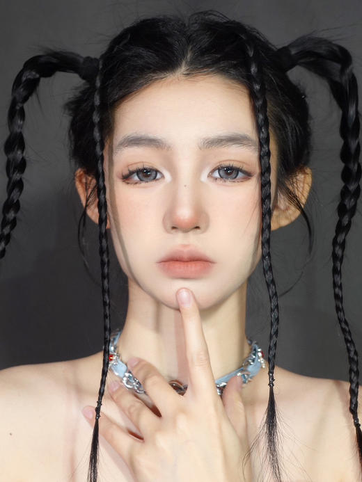 『日抛大直径』Kaylens-琉璃银灰-14.5mm【日抛 0-800度 无525/575】 商品图3