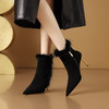 优雅性感，保暖爆款貂毛细跟短靴CX-SR127R 商品缩略图1