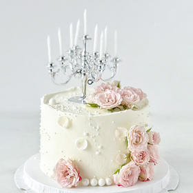 生日蛋糕 粉嫣年华