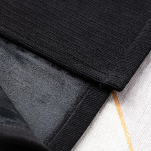 加绒加厚保暖半身裙，时尚弹力高腰开衩中长裙包臀一步裙MYX-YZY-8211-Y 商品图3