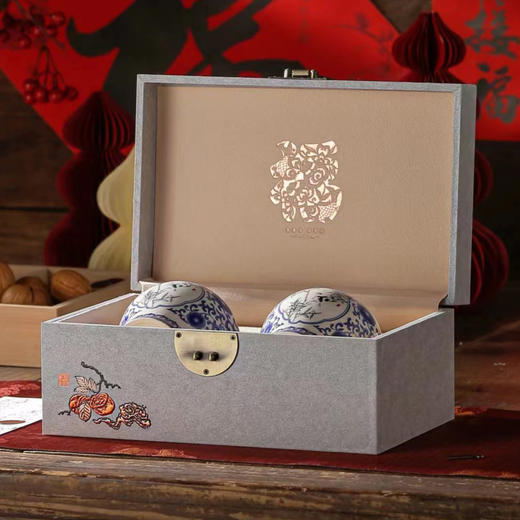 福乐安康【小双瓷罐·灰】58元/套，一件14套/约装三两到半斤 商品图5