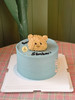 小熊头立体裱花蛋糕 商品缩略图0