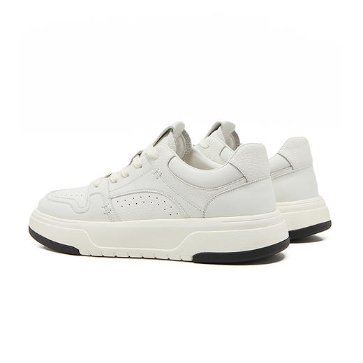 西遇低帮板鞋男新款美式潮酷熊猫鞋撞色黑白休闲运动鞋5508 商品图3