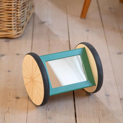 Sebra 木质滚轮玩具 宝宝益智色彩认知 20cm*16cm*16cm 0+ 商品图2