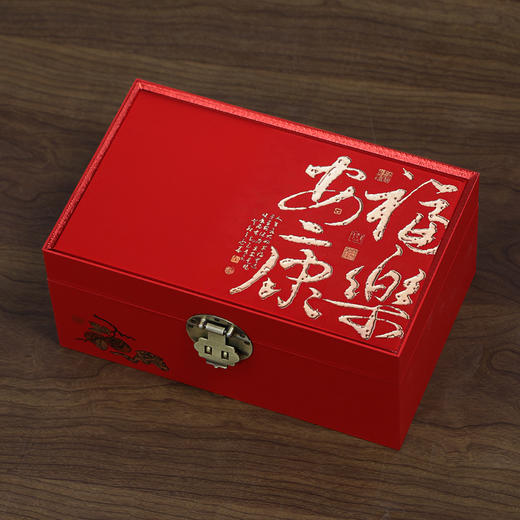 福乐安康【小双瓷罐·红】58元/套，一件14套/约装三两到半斤 商品图3