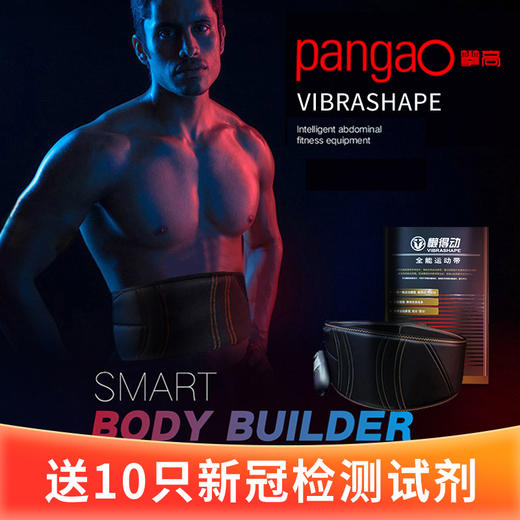 攀高-懒得动就选全智动 运动腰带+10只新冠检测试剂 商品图0